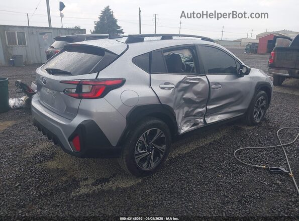 JF2GUHDC1S8267126 2025 SUBARU CROSSTREK Серый Задняя правая четверть