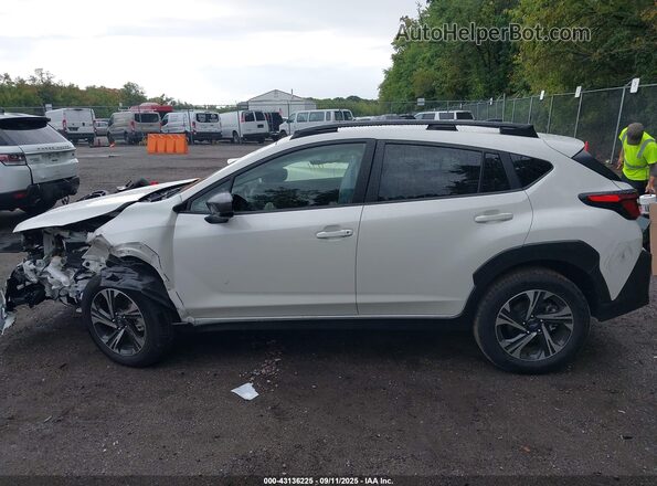 JF2GUHDC4S8247730 2025 SUBARU CROSSTREK Белый Панорамный вид салона 360°