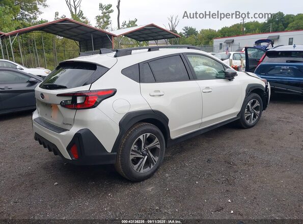 JF2GUHDC4S8247730 2025 SUBARU CROSSTREK Белый Задняя правая четверть