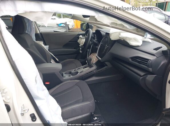 JF2GUHDC4S8247730 2025 SUBARU CROSSTREK Белый Вид салона спереди