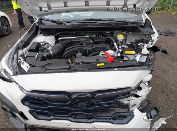 JF2GUHDC4S8247730 2025 SUBARU CROSSTREK Белый Вид сзади