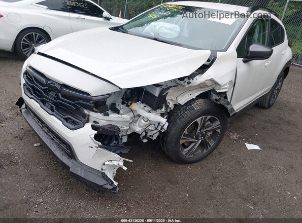 JF2GUHDC4S8247730 2025 SUBARU CROSSTREK Белый Вид спереди