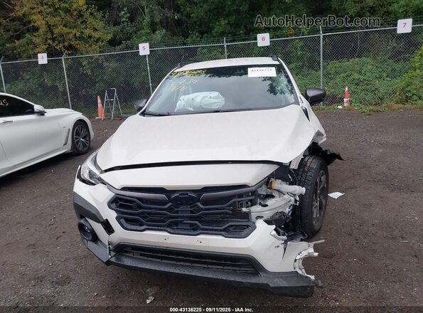 JF2GUHDC4S8247730 2025 SUBARU CROSSTREK Белый Вид щитка приборов