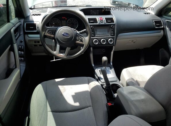 JF2SJABC1JH575893 2018 SUBARU FORESTER 2.5 Зеленый Вид панели приборов