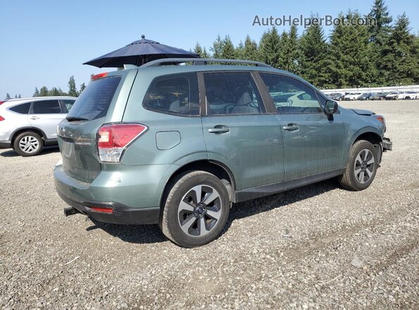 JF2SJABC2JH579127 2018 SUBARU FORESTER 2.5 Green Задня права чверть