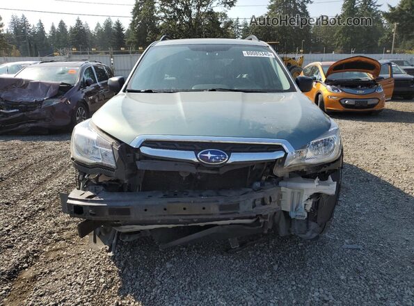 JF2SJABC2JH579127 2018 SUBARU FORESTER 2.5 Green Вид спереду