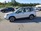 2018 Subaru Forester 2.5i Silver vin: JF2SJABC3JH494958