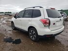 2018 Subaru Forester 2.5i White vin: JF2SJABC7JH455645