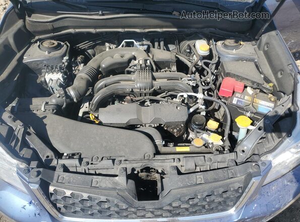JF2SJADC3GH507634 2016 SUBARU FORESTER 2.5 Синий Вид задней части салона