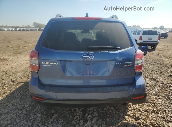 JF2SJADC3GH507634 2016 SUBARU FORESTER 2.5 Синий Вид сзади