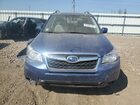 2016 Subaru Forester 2.5i Premium Синий vin: JF2SJADC3GH507634