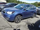 2018 Subaru Forester 2.5i Premium Blue vin: JF2SJAEC7JH445970