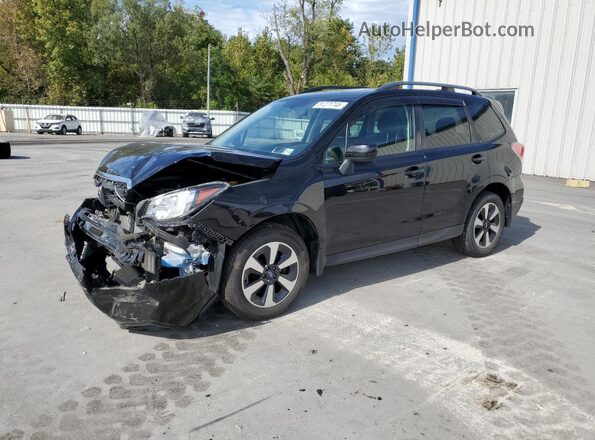 JF2SJAEC8JH410130 2018 SUBARU FORESTER 2.5 Black Vista tres cuartos delantera izquierda