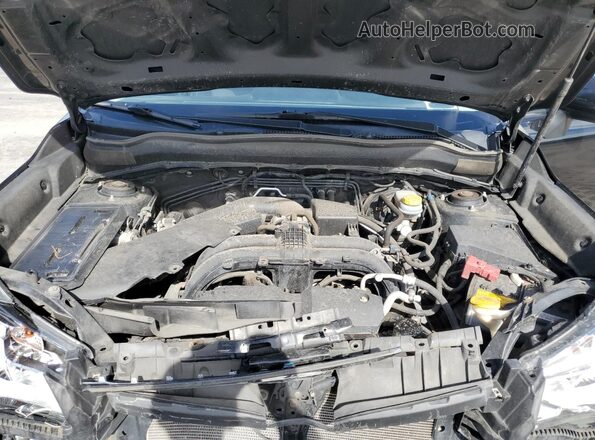 JF2SJAEC8JH410130 2018 SUBARU FORESTER 2.5 Black Vista del compartimento del motor