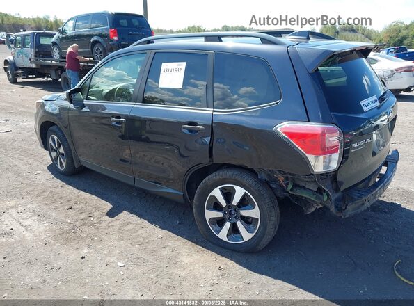 JF2SJAEC8JH507313 2018 SUBARU FORESTER 2.5 Black Trasero izquierdo
