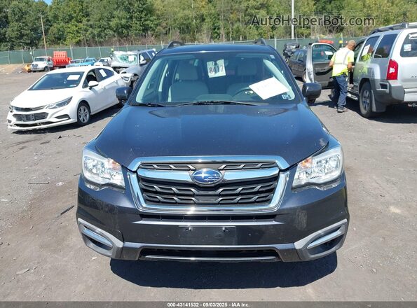 JF2SJAEC8JH507313 2018 SUBARU FORESTER 2.5 Black Vista del cuadro de instrumentos