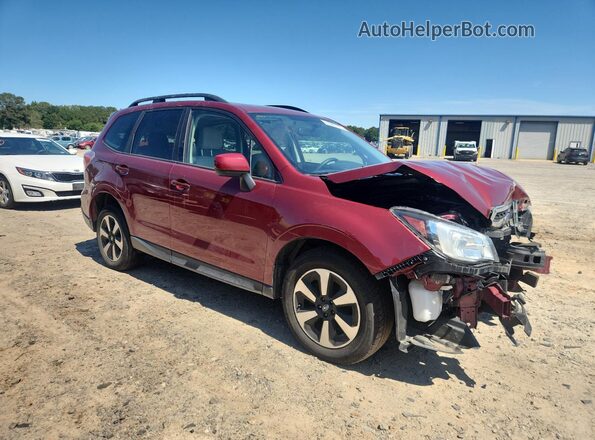 JF2SJAGC7JH511401 2018 SUBARU FORESTER 2.5 Бордовый Передняя правая четверть