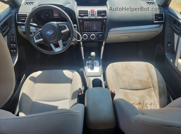 JF2SJAGC7JH511401 2018 SUBARU FORESTER 2.5 Бордовый Вид панели приборов