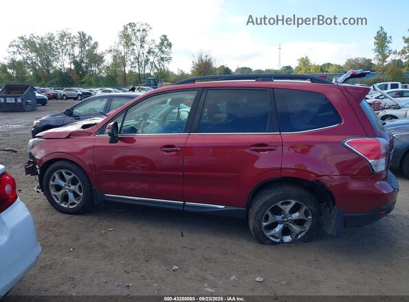 JF2SJAWC2JH608507 2018 SUBARU FORESTER Бордовый 