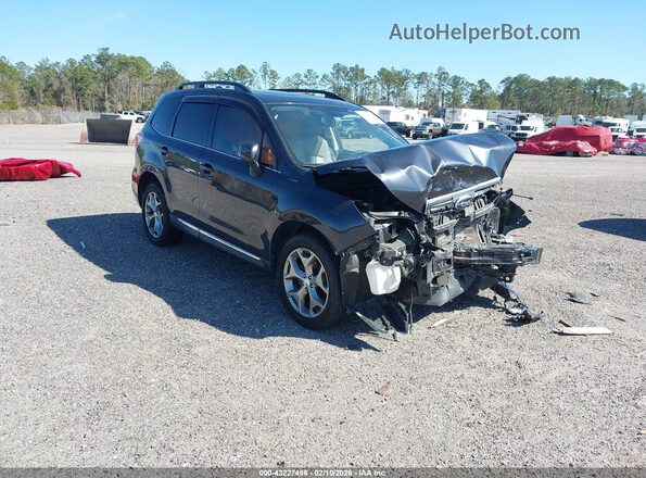 JF2SJAXC2GH438446 2016 SUBARU FORESTER 2.5I TO Черный Передняя правая четверть
