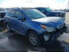 2016 Subaru Forester 2.5i Touring Blue vin: JF2SJAXC4GH548334