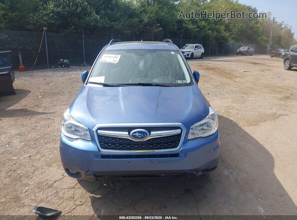 JF2SJAXCXGH556955 2016 SUBARU FORESTER 2.5I TO Синий Вид щитка приборов