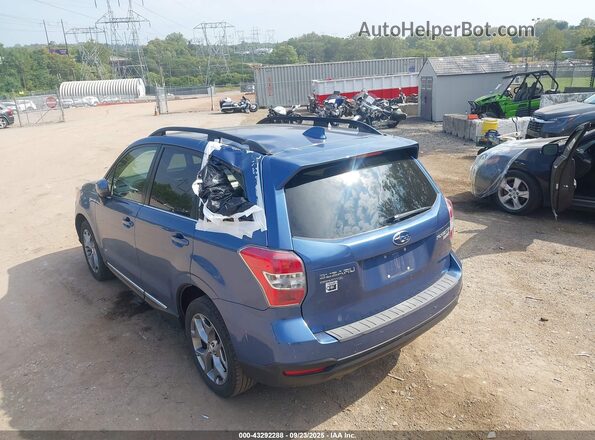 JF2SJAXCXGH556955 2016 SUBARU FORESTER 2.5I TO Синий Вид спереди