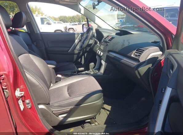 JF2SJGEC2HH551885 2017 SUBARU FORESTER2. Red Vista interior delantera