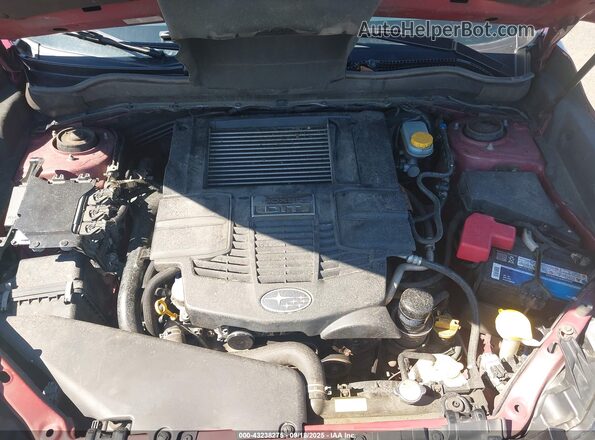 JF2SJGEC2HH551885 2017 SUBARU FORESTER2. Red Vista trasera