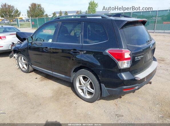 JF2SJGTCXHH434008 2017 SUBARU FORESTER2. Черный Задняя левая четверть