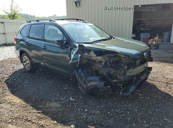 JF2SKADC1RH421657 2024 SUBARU FORESTER Зеленый Передняя правая четверть