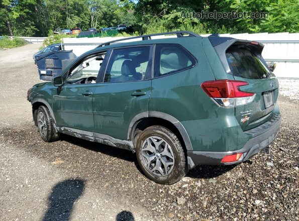 JF2SKADC1RH421657 2024 SUBARU FORESTER Зеленый Задняя левая четверть