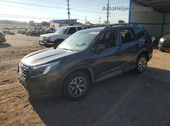 JF2SKADC2NH438056 2022 SUBARU FORESTER Серый Передняя левая четверть