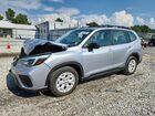 2021 Subaru Forester Silver vin: JF2SKADC7MH571636