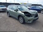 2021 Subaru Forester Premium Green vin: JF2SKAFC2MH540050