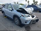2020 Subaru Forester Premium Серебряный vin: JF2SKAGC1LH576924