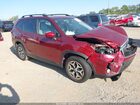 2021 Subaru Forester Premium Red vin: JF2SKAJC0MH469485