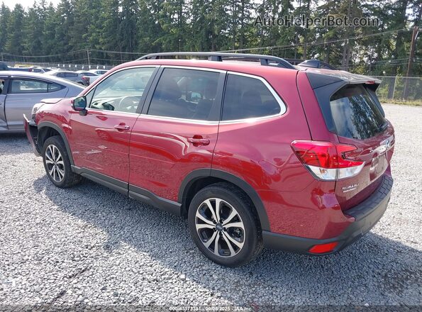 JF2SKALC7RH491231 2024 SUBARU FORESTER Red Rear left