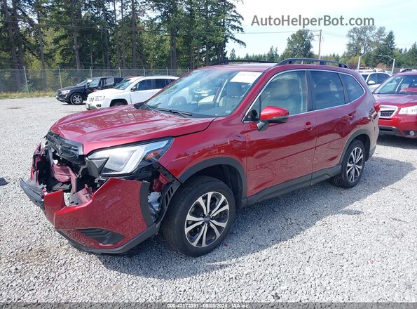 JF2SKALC7RH491231 2024 SUBARU FORESTER Red Front left