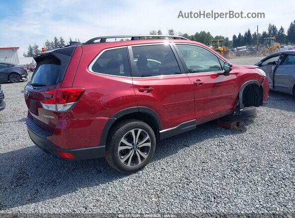 JF2SKALC7RH491231 2024 SUBARU FORESTER Red Rear right