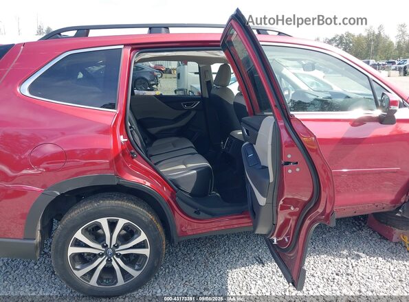 JF2SKALC7RH491231 2024 SUBARU FORESTER Red VIN sticker view