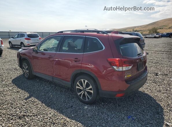 JF2SKANC6PH453144 2023 SUBARU FORESTER Red Հետևի ձախ