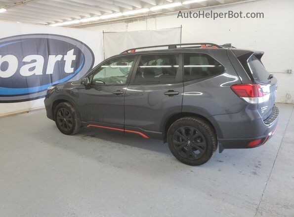 JF2SKARC7MH451117 2021 SUBARU FORESTER Gray Rear left