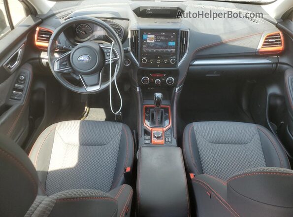 JF2SKARC7MH451117 2021 SUBARU FORESTER Gray Dashboard view