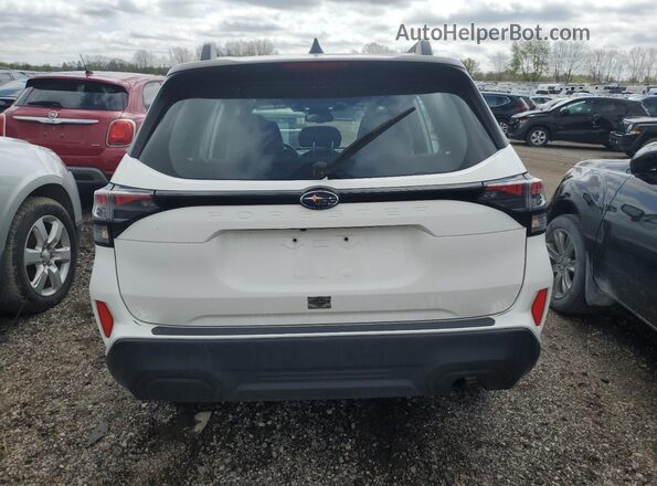 JF2SLDAC8SH410759 2025 SUBARU FORESTER White Widok z tyłu