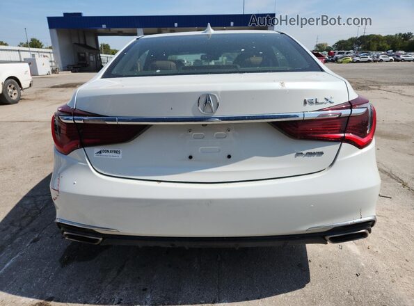 JH4KC1F52LC000463 2020 ACURA RLX White უკანა ხედი