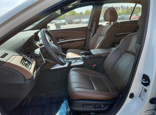 JH4KC1F52LC000463 2020 ACURA RLX White წინა სალონის ხედი