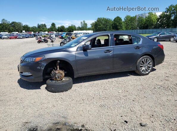 JH4KC1F57GC001324 2016 ACURA RLX Серый Передняя левая четверть