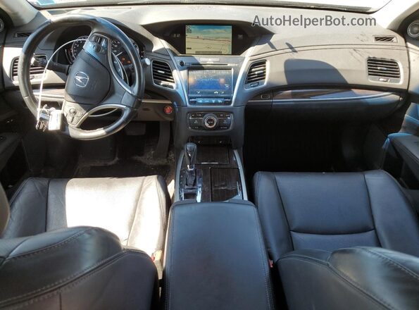 JH4KC1F57GC001324 2016 ACURA RLX Серый Вид панели приборов
