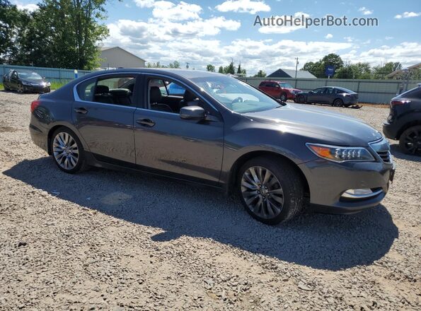 JH4KC1F57GC001324 2016 ACURA RLX Серый Передняя правая четверть